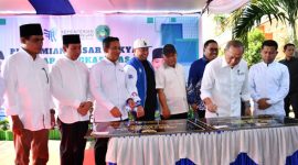 Didampingi Bupati Lebong, Mendag Zulkifli Hasan Resmikan Pasar Ajai Siang