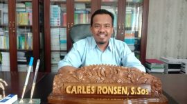 Ketua DPRD Lebong, Carles Ronsen. S.Sos