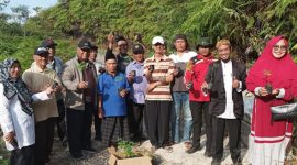PMJB Lebong saat melouncing budidaya Kelor di desa Mangkurajo