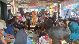 Korcam Haidul menyampaikan Orasi Kampanye di Topos