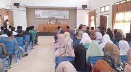 Sosialisasi Pemilu Damai yang diadakan di Aula Polres Lebong (18/10/2024)
