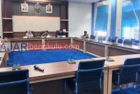 Tampak Rakor yang dipimpin Pj Sekda Lebong Sunyi (01/10/2024)