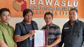 YNAL melaporkan ketidak netralan ASN ke Bawaslu Lebong
