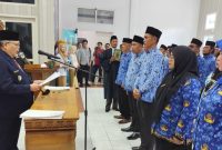 Pelantikan 47 Pjs Kepala Desa