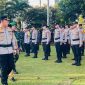 Kapolres Lebong didampingi Kasatlantas dan dari TNI melakukan cek kesiapan anggota