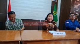 Konferensi Pers di Aula Kejari Lebong