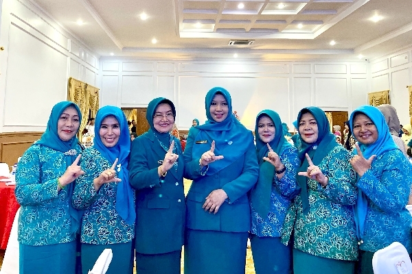 Foobersama dengan beberapa Ketua TP PKK
