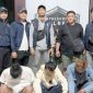 Ketiga pelaku saat diamankan di Polres Rejang Lebong