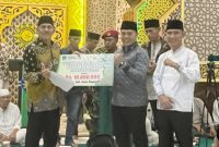 Pemkab Lebong beri bantuan Masjid Al Jihad sebesar 10 juta rupiah