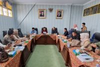 Dewan Perwakilan Rakyat daerah (DPRD) Kabupaten Lebong terkait pemberhentian Bupati dan Wakil Bupati Kabupaten Lebong periode 2020-2024