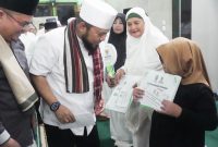 Gubernur Bengkulu Helmi Hasan saat safari ramadhan di Bengkulu Tengah