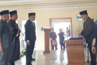 Doni Dilantik menjadi Pj Sekda Lebong