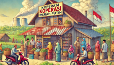 Koperasi merah putih ilustrasi 