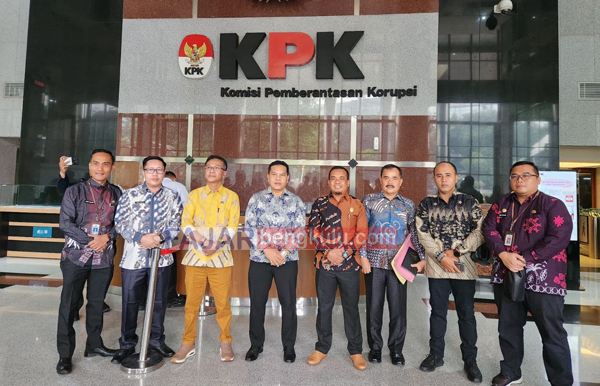Pemkab Lebong dan DPRD Lebong Hadir ke KPK