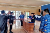 Wabub Bambang ASB Lantik Doni sebagai Asisten II Pemkab Lebong