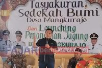 Bupati Lebong Hadiri Tasyakuran dan Penanaman Jagung