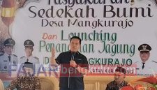 Bupati Lebong Hadiri Tasyakuran dan Penanaman Jagung
