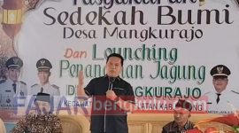 Bupati Lebong Hadiri Tasyakuran dan Penanaman Jagung