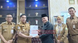 SK Plt PDAM Lebong Di erikan Kepada Wilyan Bachtiar