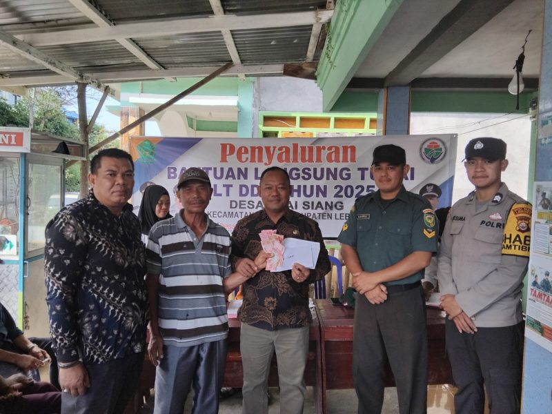31 KPM Terima BLT DD Dari Pemdes Ajai Siang