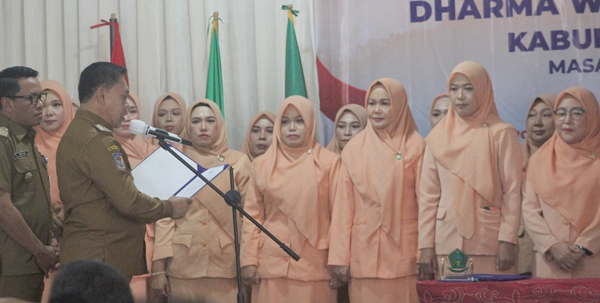 Bupati Kukuhkan DWP Kabupaten Lebong