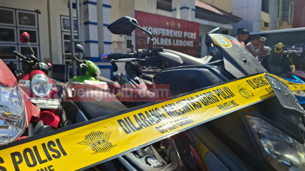 Motor tilang saat operasi Nala 2025