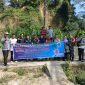 Pemdes Talang Donok Mulai Laksanakan  Titik Nol Pelapis Tebing