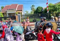Kapolres Lebong Terjun Langsung mengurai kemacetan
