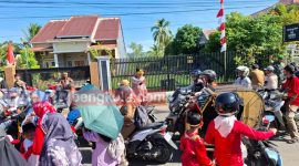Kapolres Lebong Terjun Langsung mengurai kemacetan