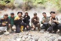 Bupati dan tim jelajah Telaga putri 7 warna