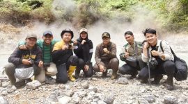 Bupati dan tim jelajah Telaga putri 7 warna