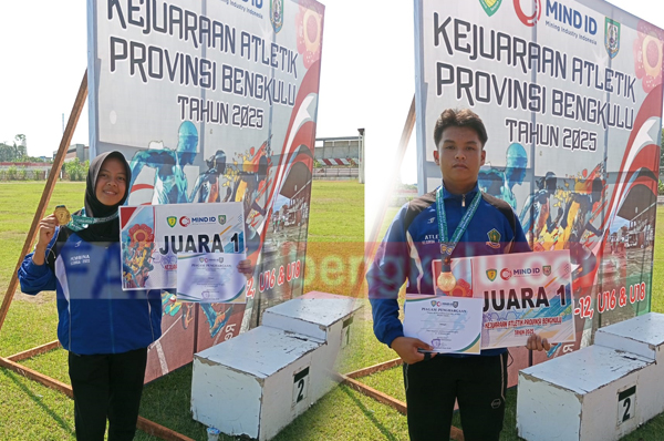 2 Siswa SMA n 5 Lebong raih 2 Medali emas