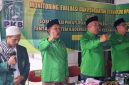 Ketua DPW PKB Bengkulu didampingi Sekretaris, Ketua dan Dewan Suro DPC Lebong