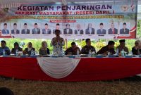 Dapil I DPRD Lebong, Gelar Reses Dipusatkan di Kecamatan Lebong Atas