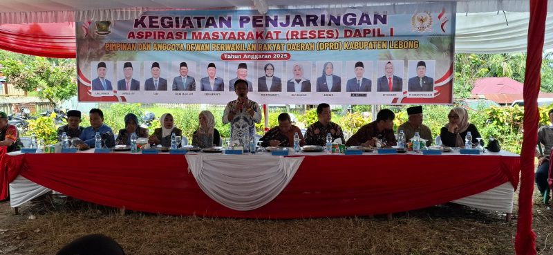 Dapil I DPRD Lebong, Gelar Reses Dipusatkan di Kecamatan Lebong Atas
