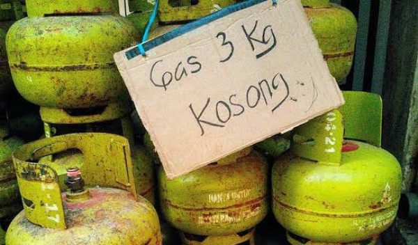 Ilustrasi, Gas3kg langka