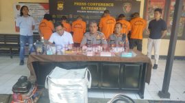 Polres Bengkulu Selatan (BS) Koferensi Pers Hasil OPS Musang Nala 2025