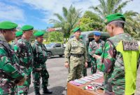 Dandim 0408/BS Pimpin Apel Gelar Pasukan Penanggulangan Bencana Alam