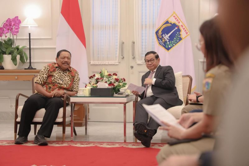 Wagub Mian Temui Gubernur Jakarta