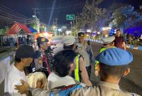 Patroli Polres BS menyasar titik rawan yang kerap menjadi lokasi balapan liar