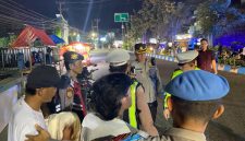 Patroli Polres BS menyasar titik rawan yang kerap menjadi lokasi balapan liar