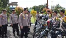 Kapolres Bengkulu Selatan sedang Cek Randis