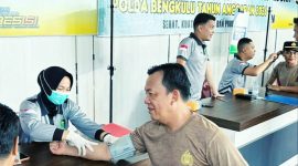 Kapolres ikuti Kegiatan Rikkes Berkala ini meliputi serangkaian pemeriksaan medis yang cukup lengkap