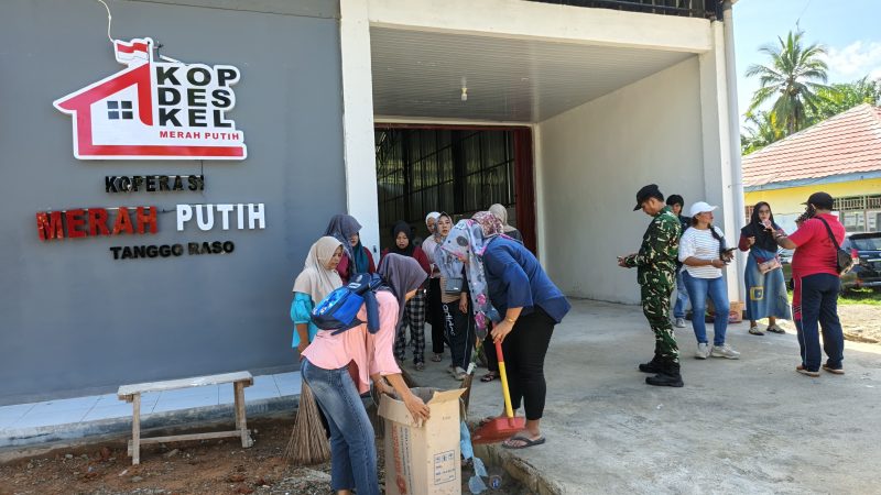Gedung Koperasi Merah Putih Desa Tanggo Raso