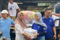 DPD PAN Salurkan Bantuan Musibah Banjir Bandang