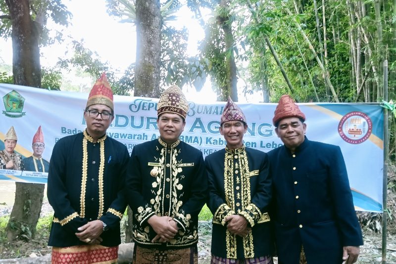 Badan Musyawarah Adat dan Pemerintah Kabupaten Lebong gelar Kedurai Agung Renah Sekalawi