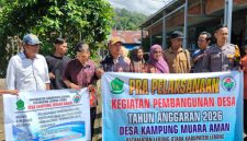 Pemdes Kampung Muara Aman laksanakan kegiatan pra pelaksanaan pembangunan desa 2026