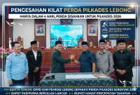 Raperda Pilkades Lebong Rampung, Tahapan Siap Digelar Serentak