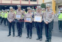 Satlantas Polres Lebong Raih Juara 3 Validasi ETLE Mobile Tingkat Polda Bengkulu