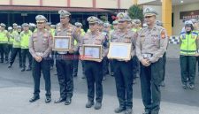 Satlantas Polres Lebong Raih Juara 3 Validasi ETLE Mobile Tingkat Polda Bengkulu